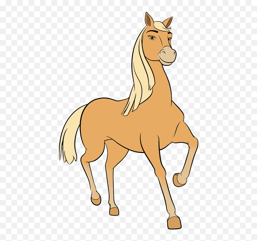 Riding Free Clip Art - Clipart Spirit Riding Free Chica Linda Emoji,Free Horse Clipart