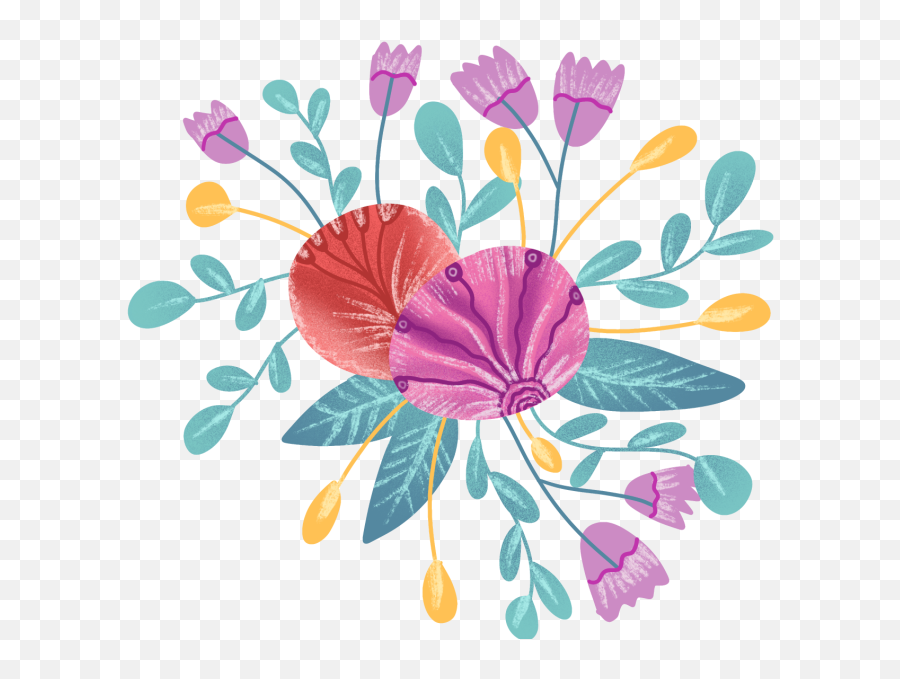 How To Create Easy Floral Illustration In Procreate Ipad Emoji,Watercolor Greenery Png