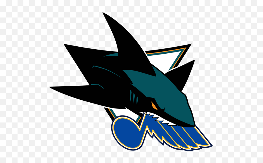 San Jose Sharks Vs St Louis Blues - Mark Wooff San Jose Sharks Logo Emoji,St Louis Blues Logo