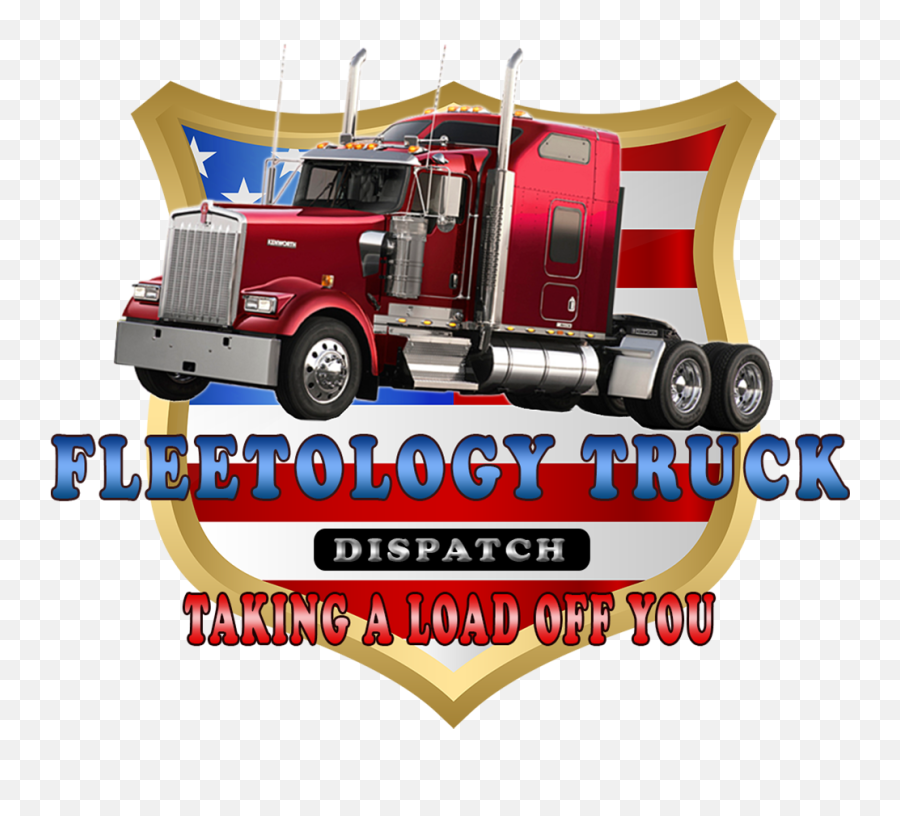 Fleetology Truck Dispatch Taking A Load Off You Logo Design Emoji,Dispatch Logo