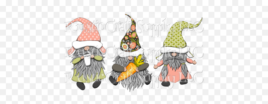 Rcs Transfer - Gnomes Easter Carrot T331 U2013 Rustic Craft Emoji,Gnomes Clipart
