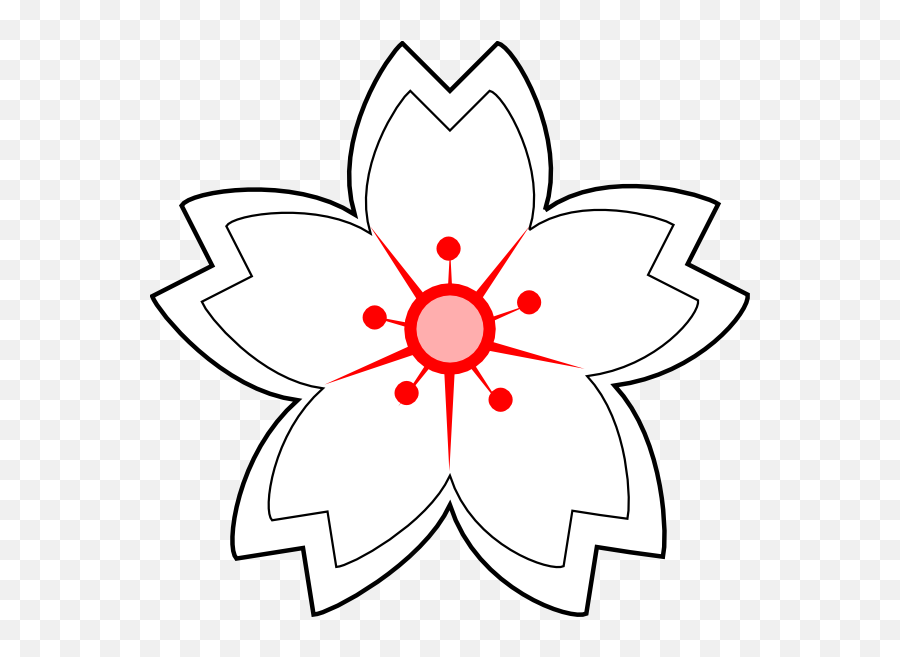 Flower Drawing Clip Art At Clkercom - Vector Clip Art Emoji,Flower Drawing Transparent