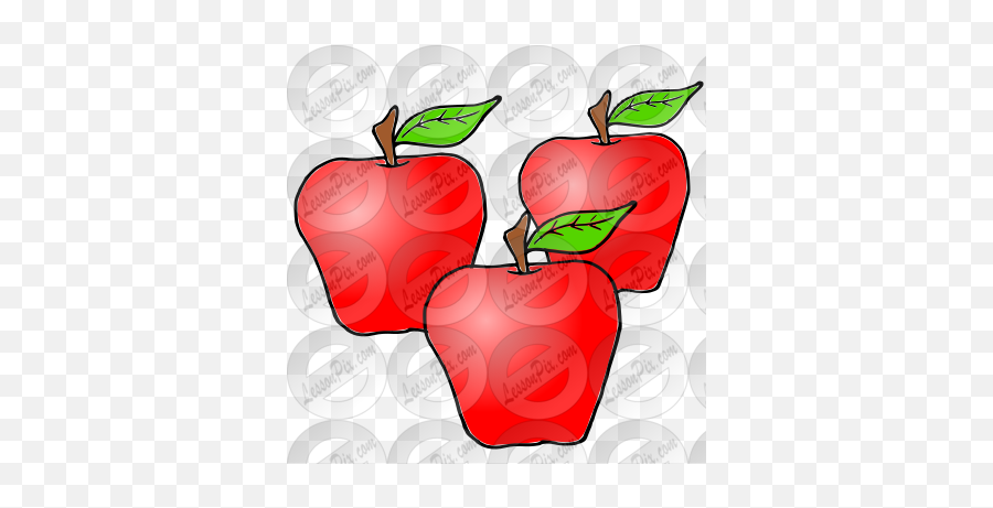 3 Apples Picture For Classroom - Superfood Emoji,Apples Clipart