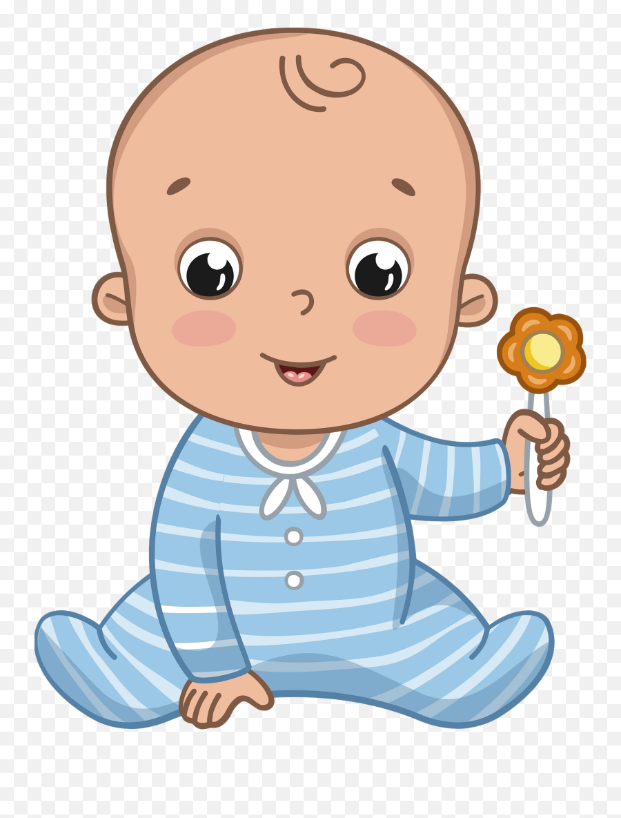 Baby Boy Clipart - Baby And Boy Clipart Emoji,Baby Clipart