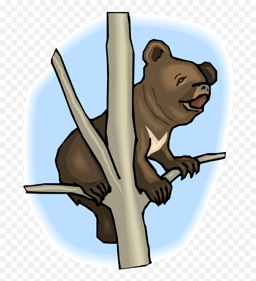 Free Koala Clipart - Kodiak Bear Emoji,Koala Clipart