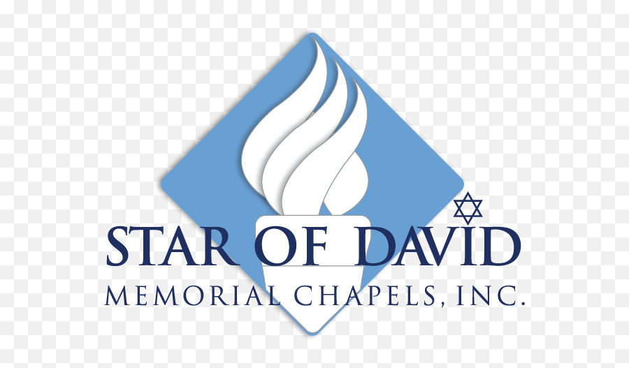 Star Of David Memorial Chapels Shivacom Emoji,Siva Logo