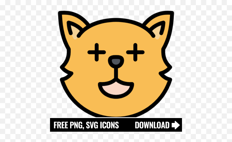 Free Happy Cat Icon Symbol Png Svg Download Emoji,Happy Icon Png