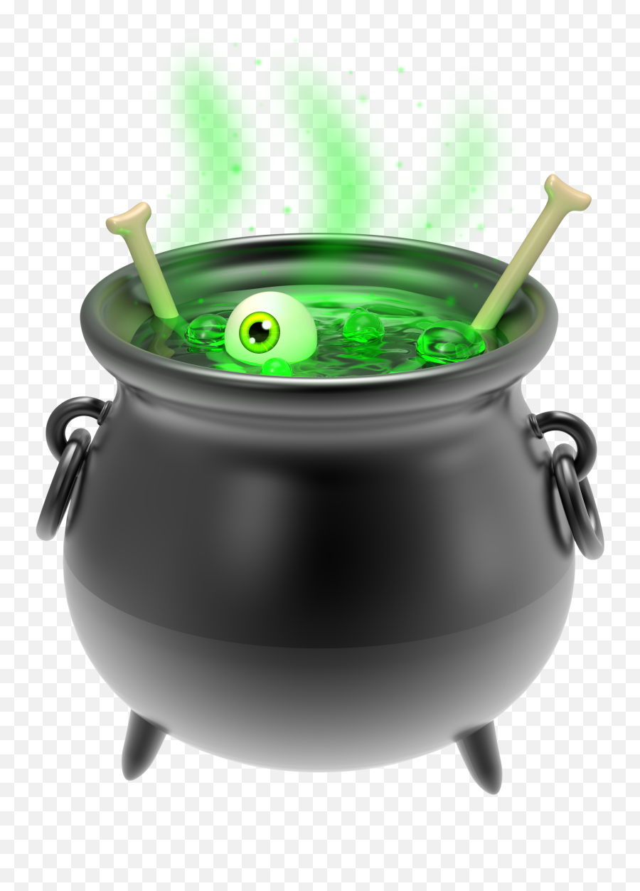 Witches Pot Png U0026 Free Witches Potpng Transparent Images - Cauldren Clip Artr Emoji,Pot Clipart