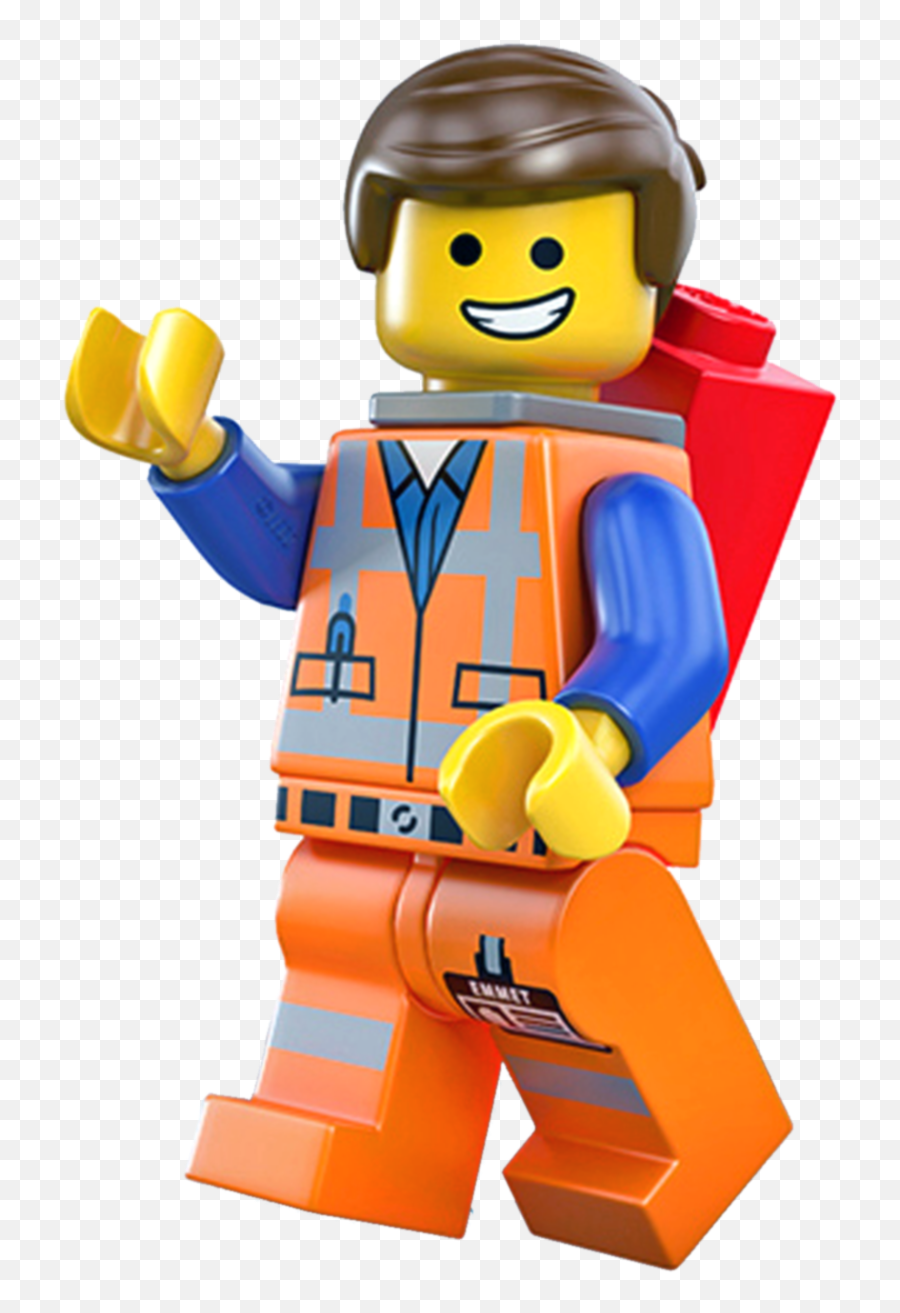 Lego Minifigure Png Clipart - Transparent Emmet Lego Movie Emoji,Lego Png
