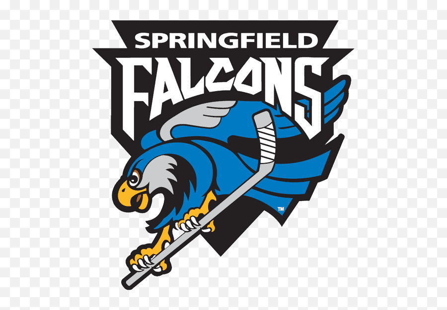 Springfield Falcons Primary Logo - Springfield Falcons Logo Emoji,Falcons Logo