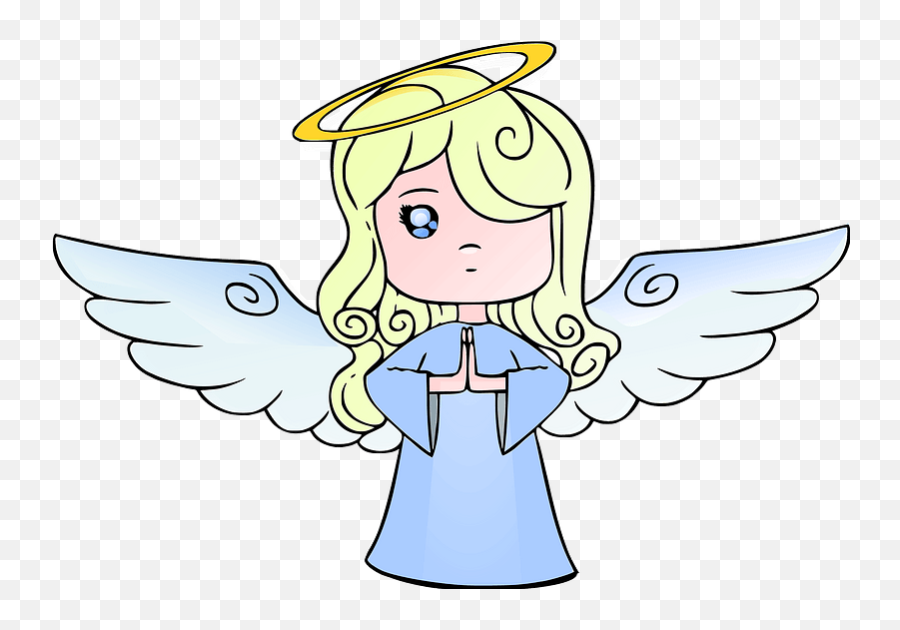 Christmas Angel Clipart Free Download Transparent Png - Clipart Angel Emoji,Christmas Angel Clipart