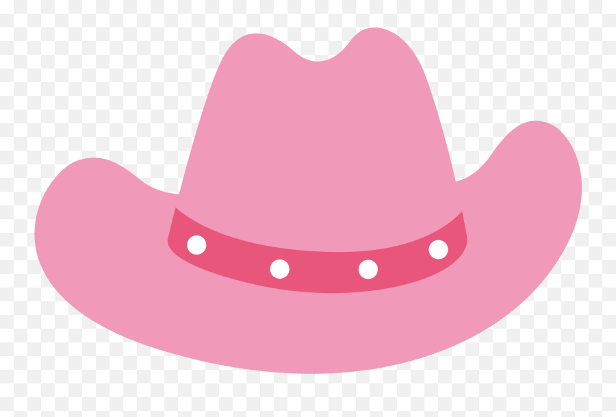 Sombrero Vaquero Rosa Png Clipart - Cartoon Pink Cowboy Hat Png Emoji,Sombreros Clipart