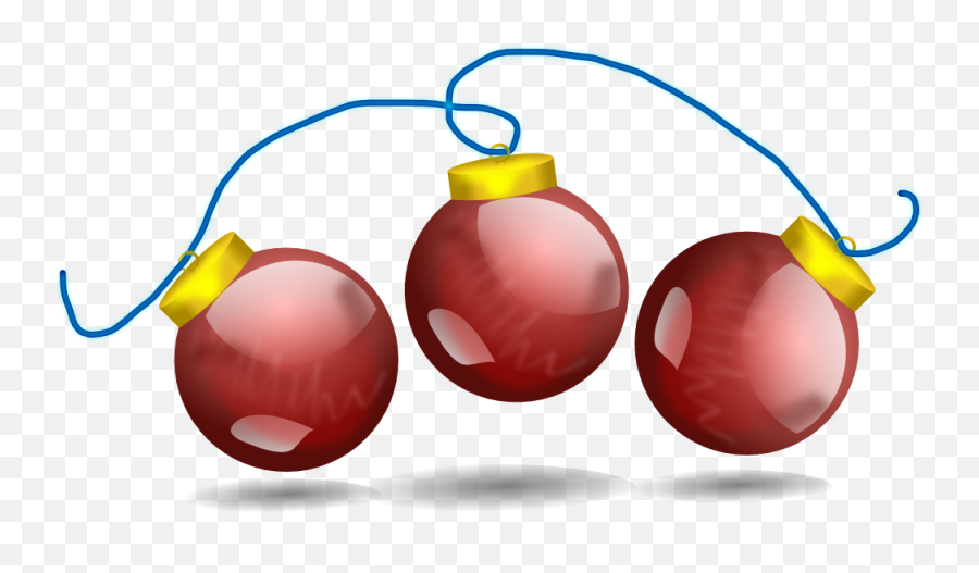 Christmas Ornaments Clipart - Holiday Ornaments Clipart Emoji,Christmas Ornament Clipart