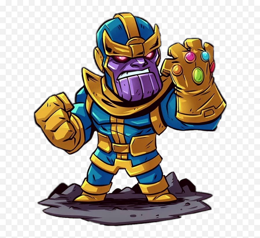 Gauntlet Png - Marvel Chibi 4144078 Vippng Marvel Chibi Emoji,Thanos Transparent Background