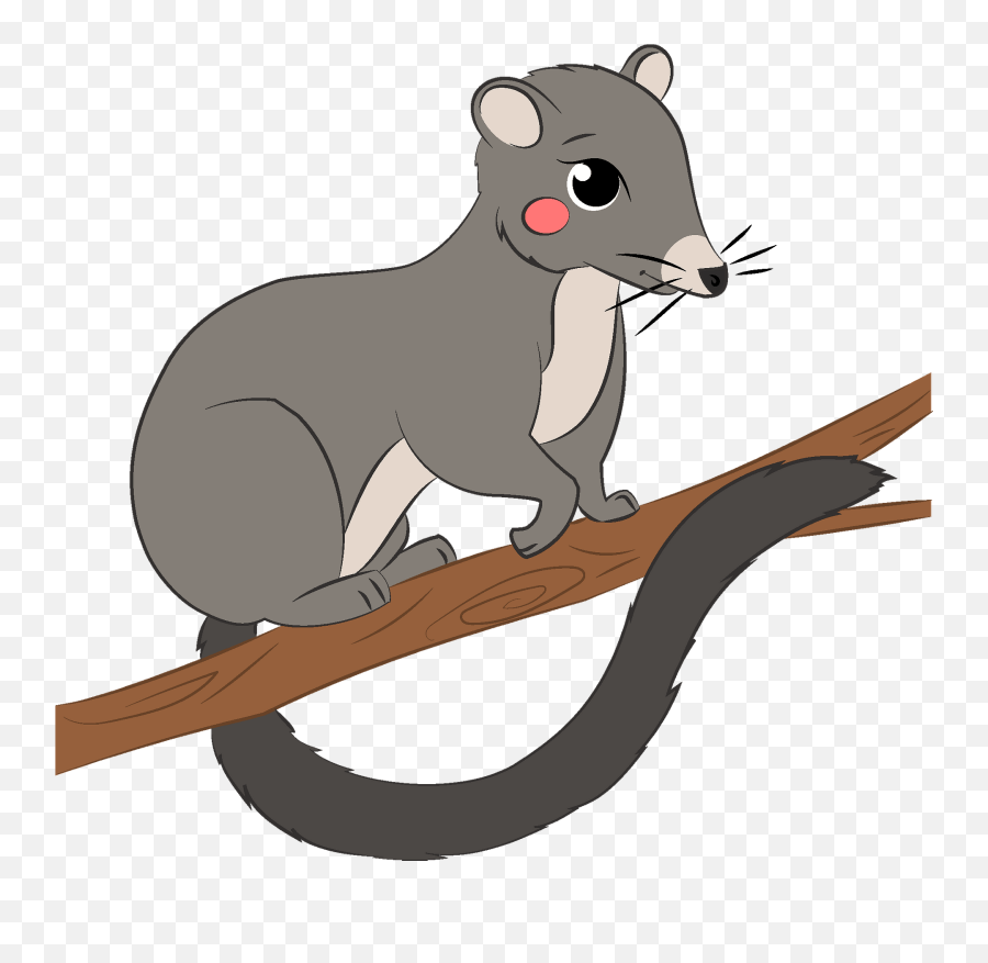 Possum Clipart Emoji,Opossum Clipart