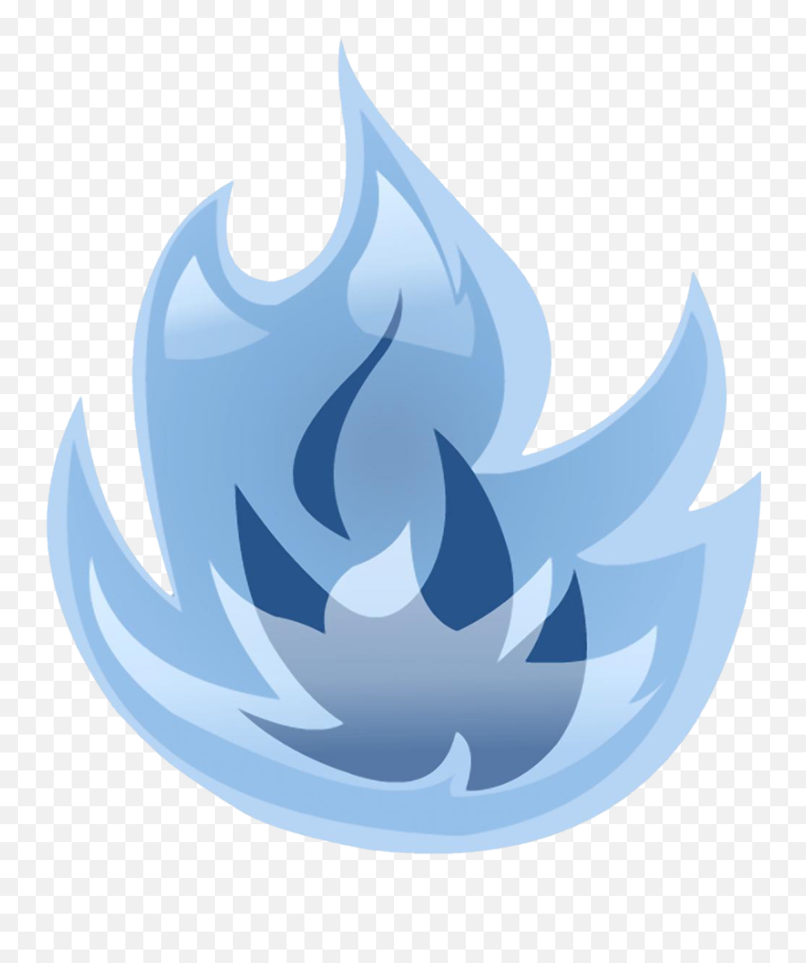 Download Hd Blue Flames Png Transparent Clipart - Blue Fire Language Emoji,Fire Clipart