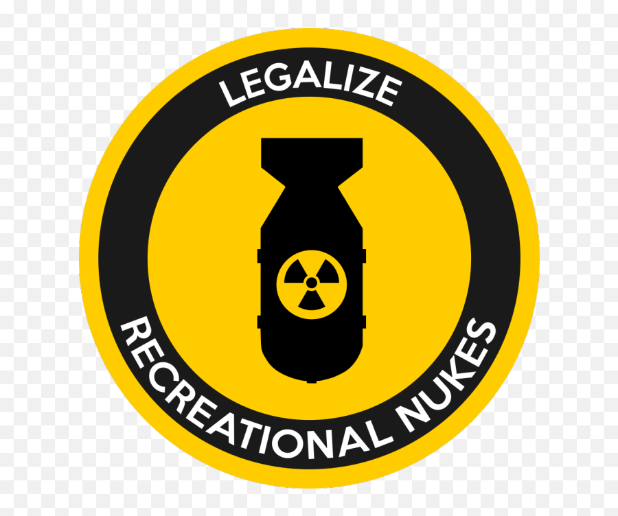 Legalize Recreational Nukes Voluntaristart Emoji,Nuke Logo