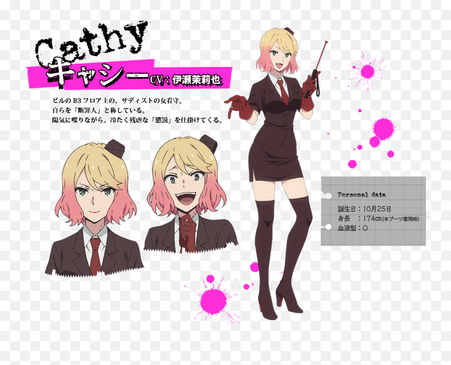 Download Appearance - Angels Of Death Anime Cathy Full Emoji,Death Star Transparent Background