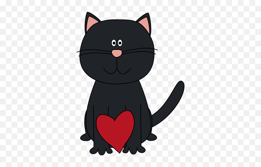 Red Heart - Private And Commercial Finance Emoji,Cat Clipart Black And White