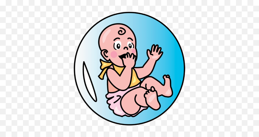 Image Baby Floating In Large Bubble Christartcom Emoji,Baby Bib Clipart