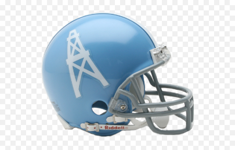Houston Oilers 1960 To 1962 Mini - Patriots Helmet Emoji,Houston Oilers Logo
