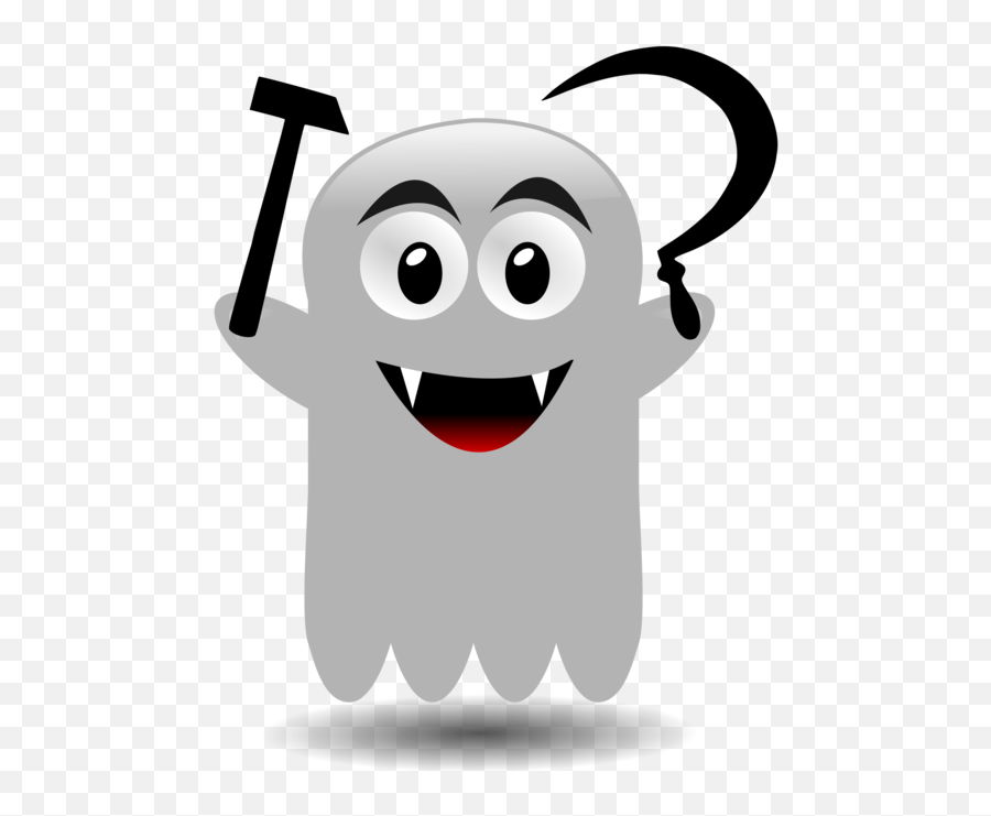 Ghost Communism 4579 Clipart - Moving Ghost Clipart Png Ghost Clip Art Emoji,Ghost Clipart