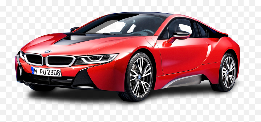 Bmw I8 Protonic Red Car Png Image - Bmw Car Images Red Colour Emoji,Car Png