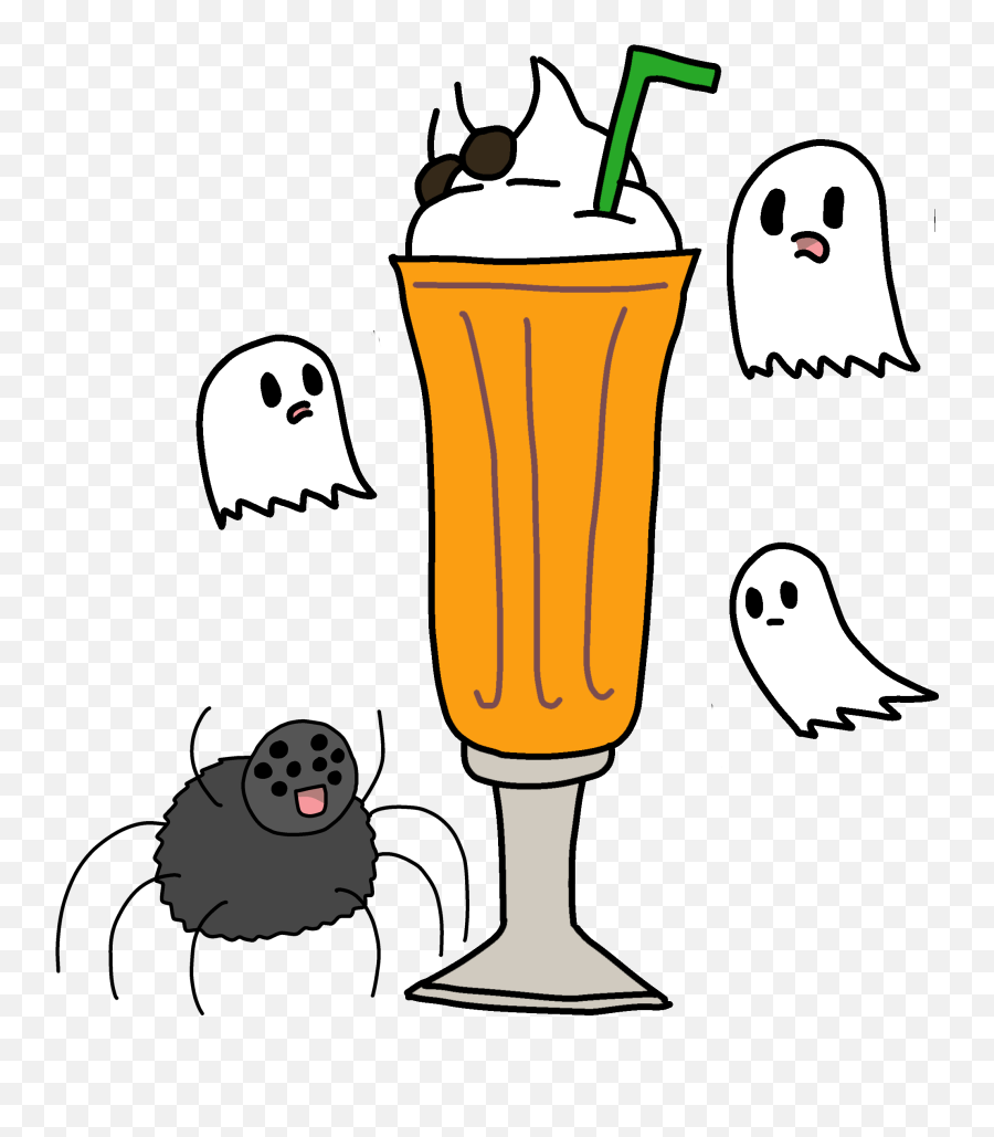 Spooky Clipart Drink Transparent - Fictional Character Emoji,Drink Clipart