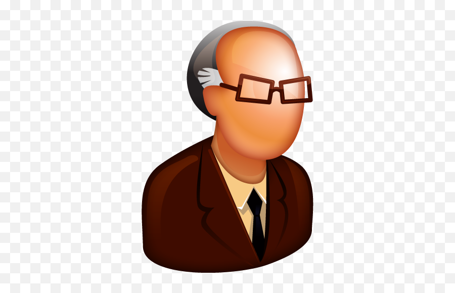 Old Boss Person Man Grandpa De Eda Icon - Old Business Old User Icon Emoji,Grandpa Clipart