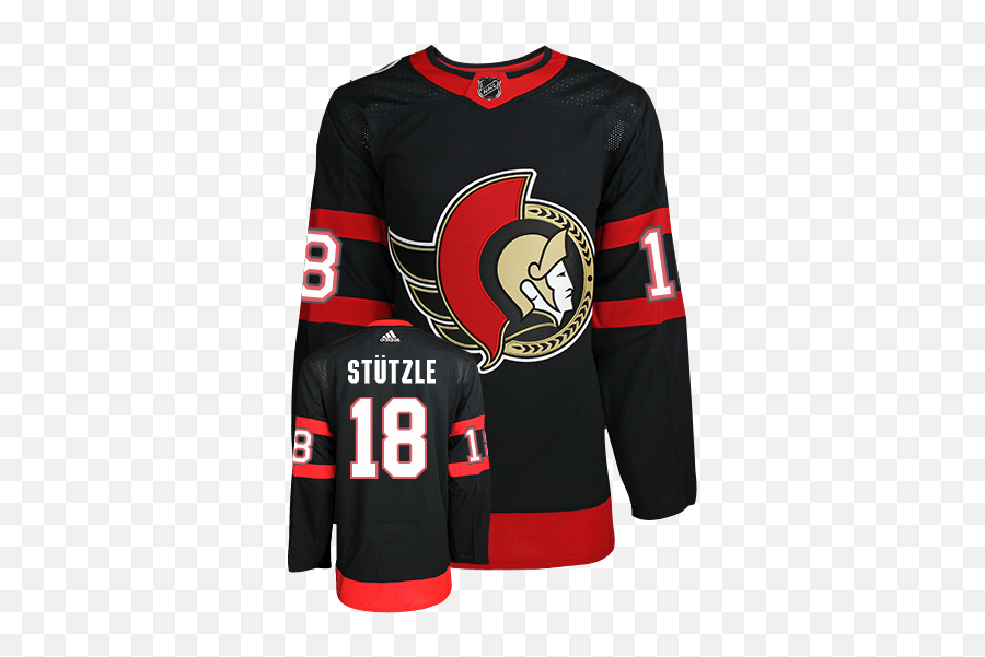 2020 Nhl Hockey Jersey - Long Sleeve Emoji,Ottawa Senators Logo