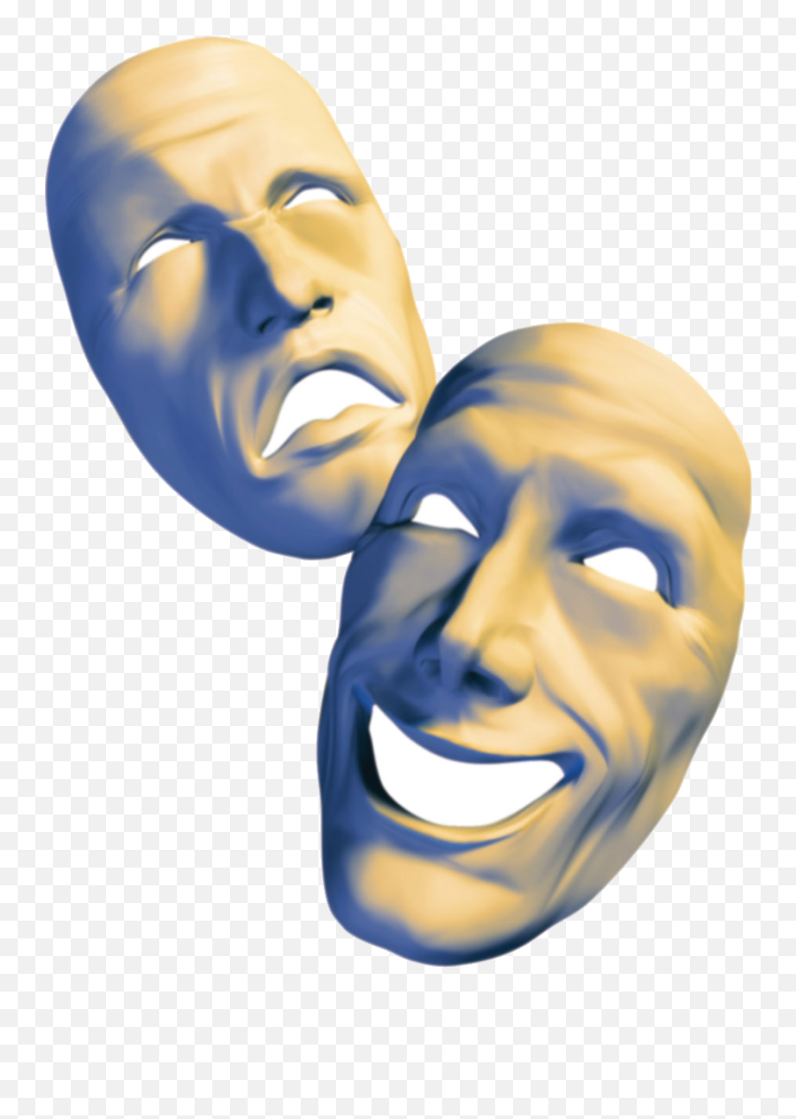 Cinema Clipart Drama Greek Mask - Theater Mask Png Greek Theatre Masks Art Emoji,Drama Clipart