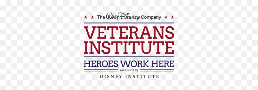 The Walt Disney Companyu0027s Veterans Institute U2022 Military - Disney Veterans Institute Emoji,Walt Disney Company Logo