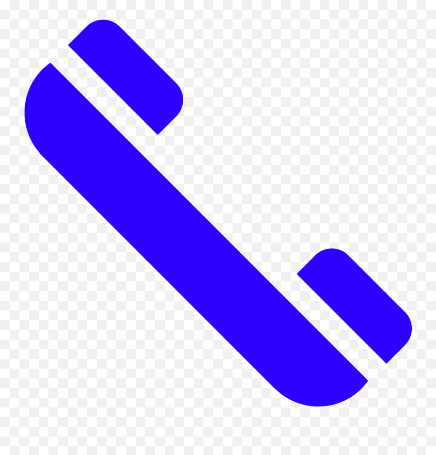 Telefono Azul - Telefonos Sin Fondos Emoji,Telefono Png