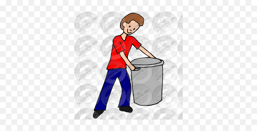 Take Out Garbage Picture For Classroom - Cylinder Emoji,Garbage Clipart