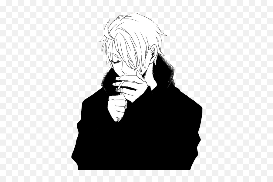 Anime Smoking Wallpaper Posted By Ethan Johnson - Anime Smoking Emoji,Smoking Clipart
