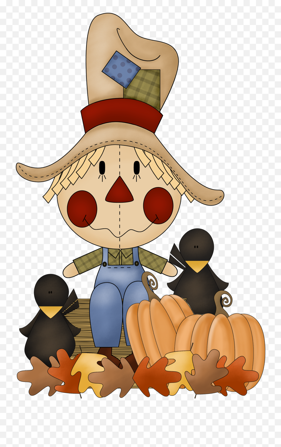 Make A Scarecrow Fall Clip Art - Fall Art Clips Emoji,Scarecrow Clipart
