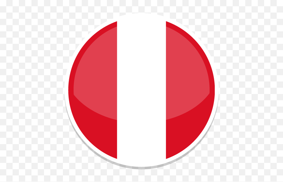 Peru Flag Flags Free Icon Of Round - Peru Png Emoji,Peru Flag Png