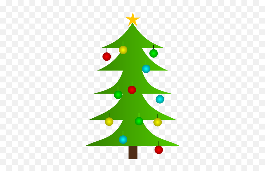 Pine Tree Clipart Free - Arbol De Navidad Simbolo 320x500 Choinka Narysowana W Paincie Emoji,Tree Clipart Free