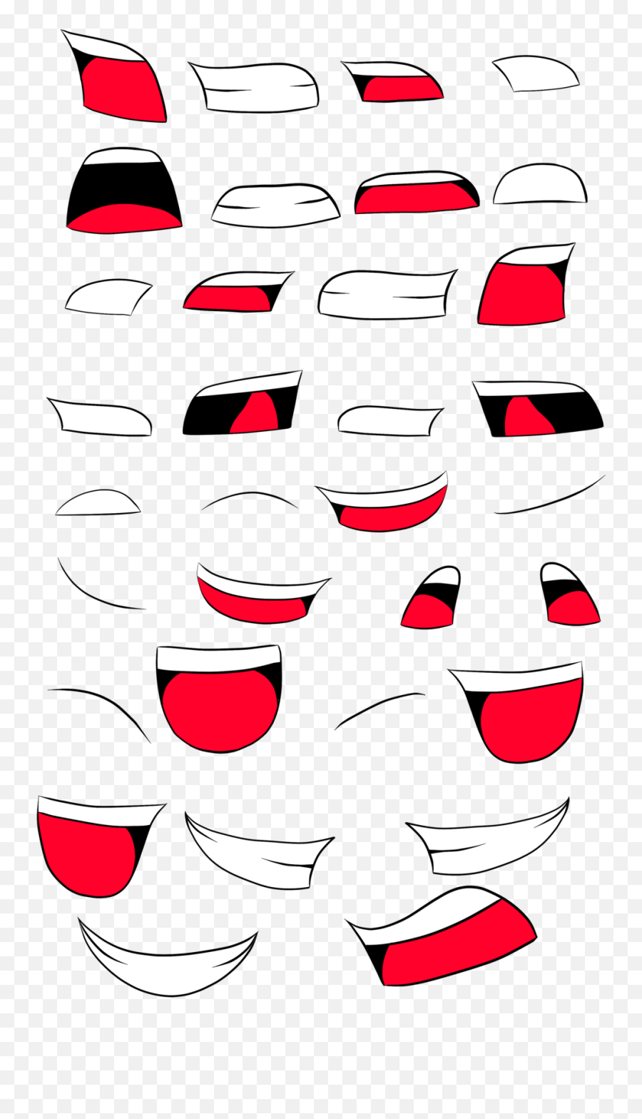 Download 15 Anime Mouth Png For Free Download On - Anime Mouth Drawing Png Emoji,Mouth Png