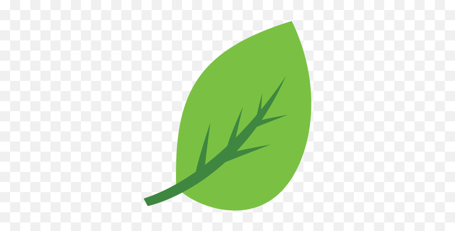 Eco Leaves Nature Icon - Flat Leaf Icon Png Emoji,Nature Png