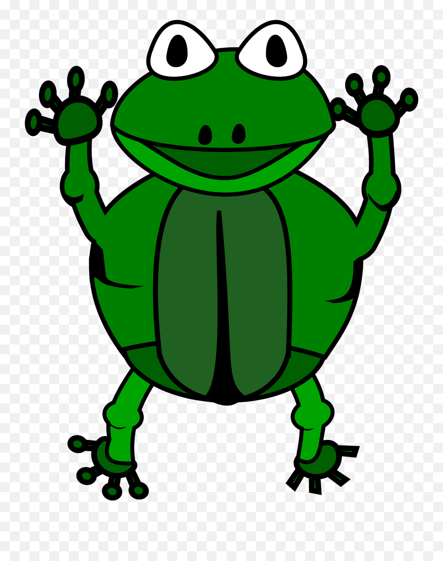 Jumping Frog Clipart Free Download Transparent Png Creazilla - Frog Clipart Emoji,Frog Clipart