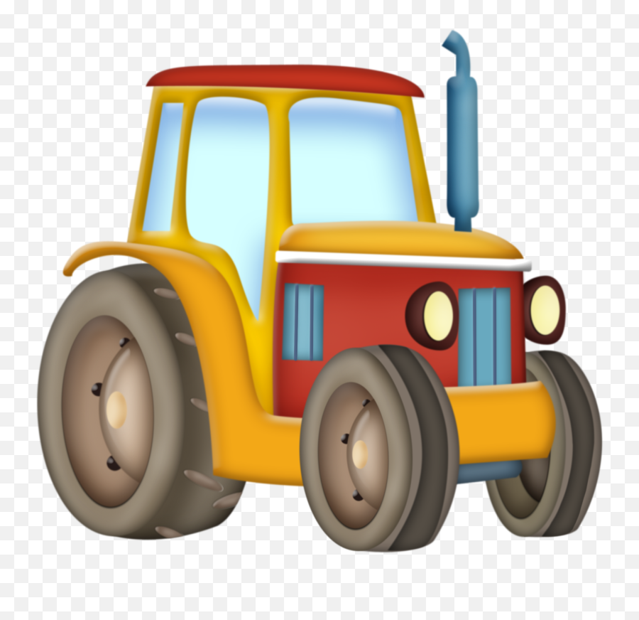 Chapulin Art Transportation Farm Fun Emoji,Farmer On Tractor Clipart