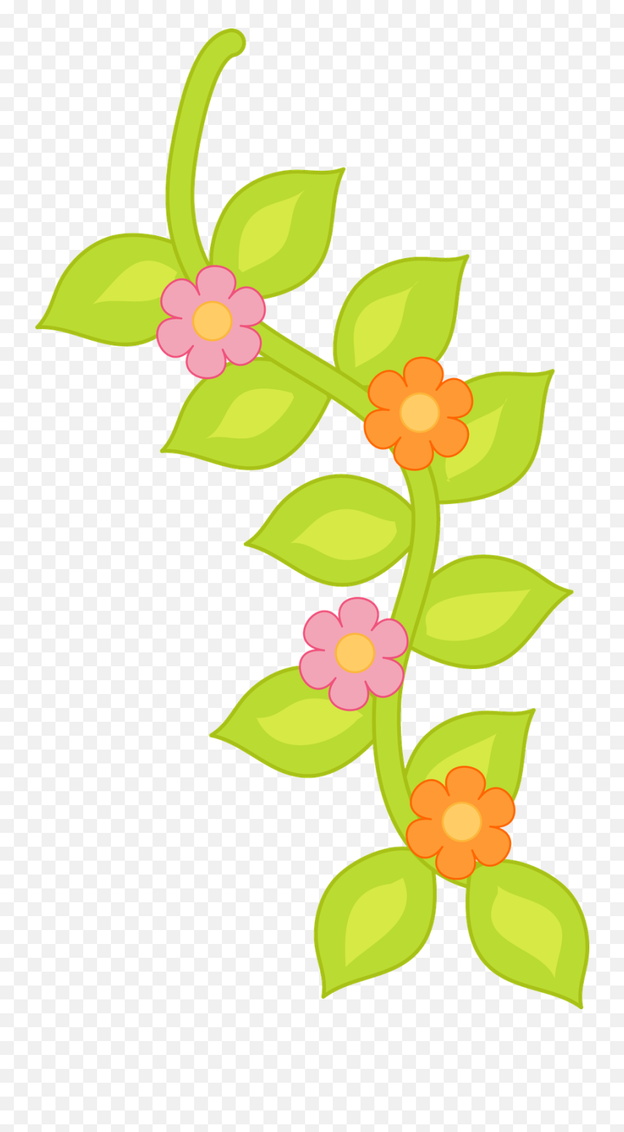 Cute Illustration Felt Flowers Planner Stickers - Flores Emoji,Easter Flowers Clipart