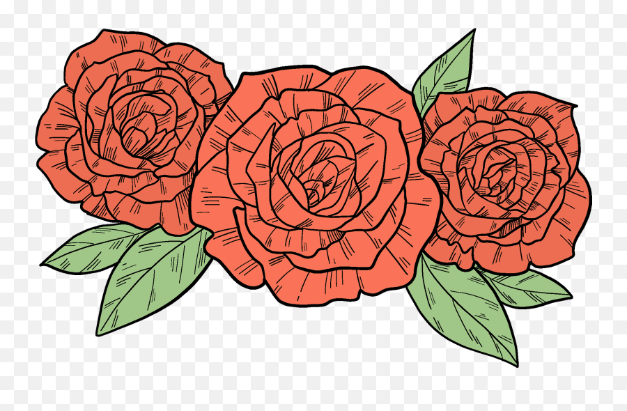 Red Roses Clipart - Roses Clipart Emoji,Roses Clipart