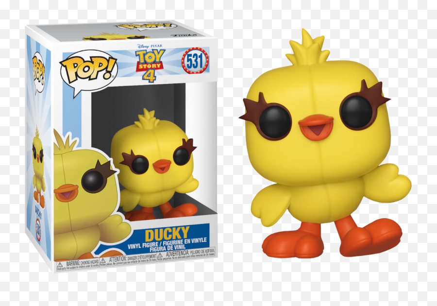 Toy Story 4 Funko Pop Ducky Disney Toys U0026 Games Action Figures Emoji,Funko Pop Png