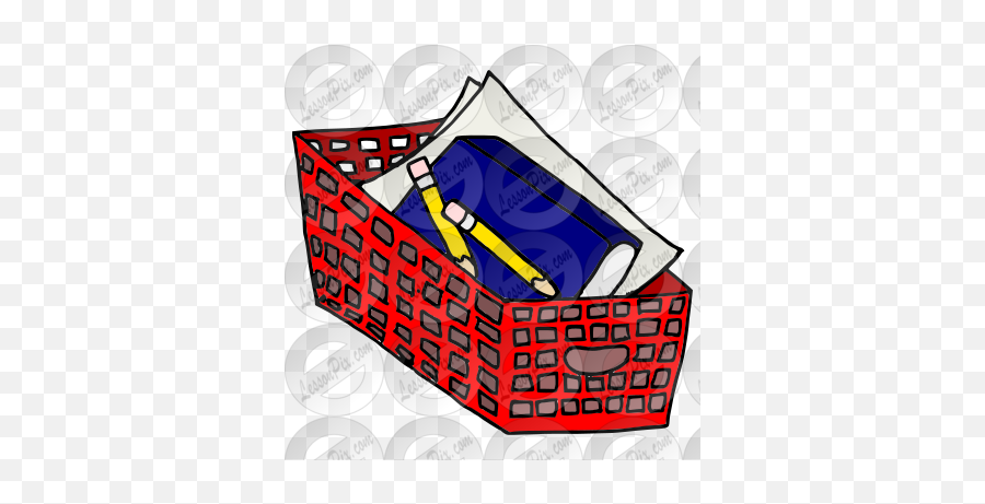 Work Basket Picture For Classroom - Household Supply Emoji,Basket Clipart