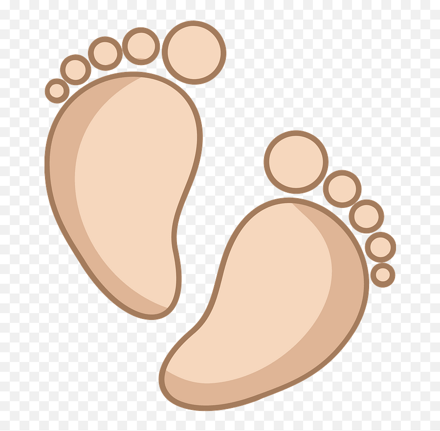 Baby Feet Clipart - Dirty Emoji,Baby Feet Clipart