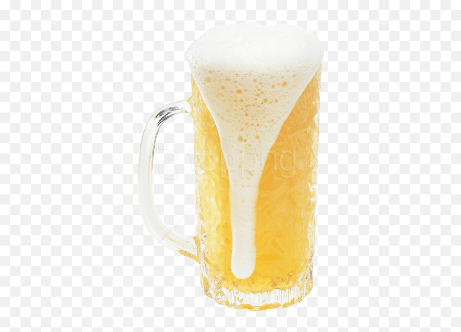 Download Hd Free Png Beer Glass Png Images Transparent Emoji,Beer Foam Png