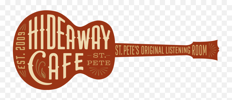 Hideaway Logos For Download Hideaway Cafe U0026 Recording Studio Emoji,Guitar Logo