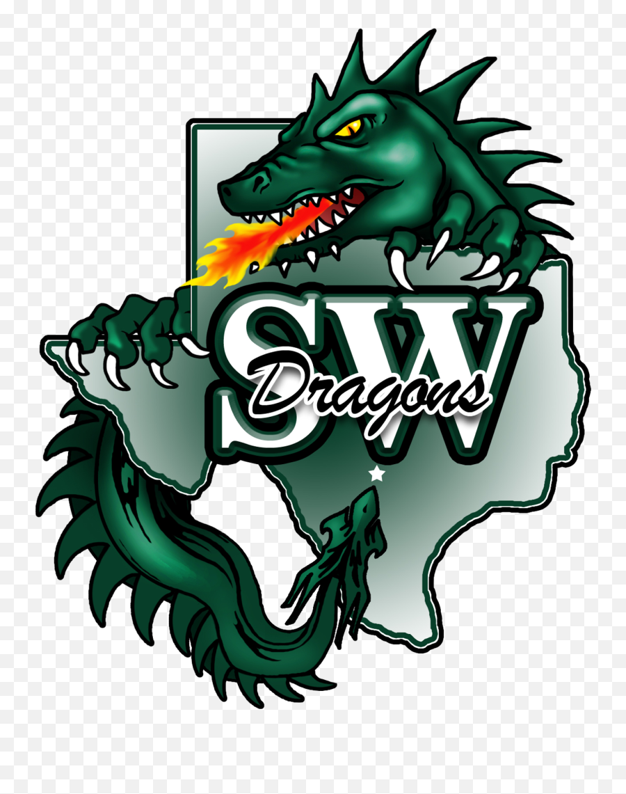 Southwest High School - Dragon Southwest High School San Antonio Emoji,Southwest Logo